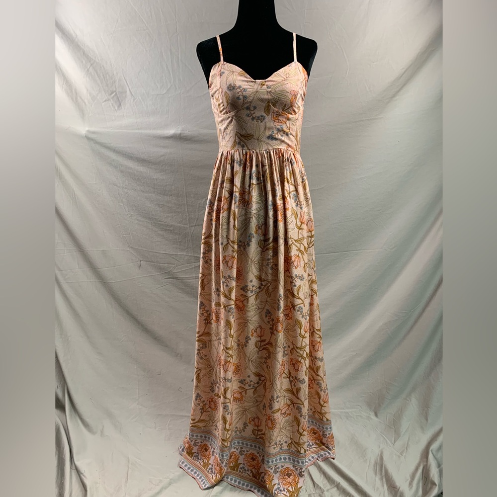 Bohemian Floral Print Cami Dress - Picture 8 of 10